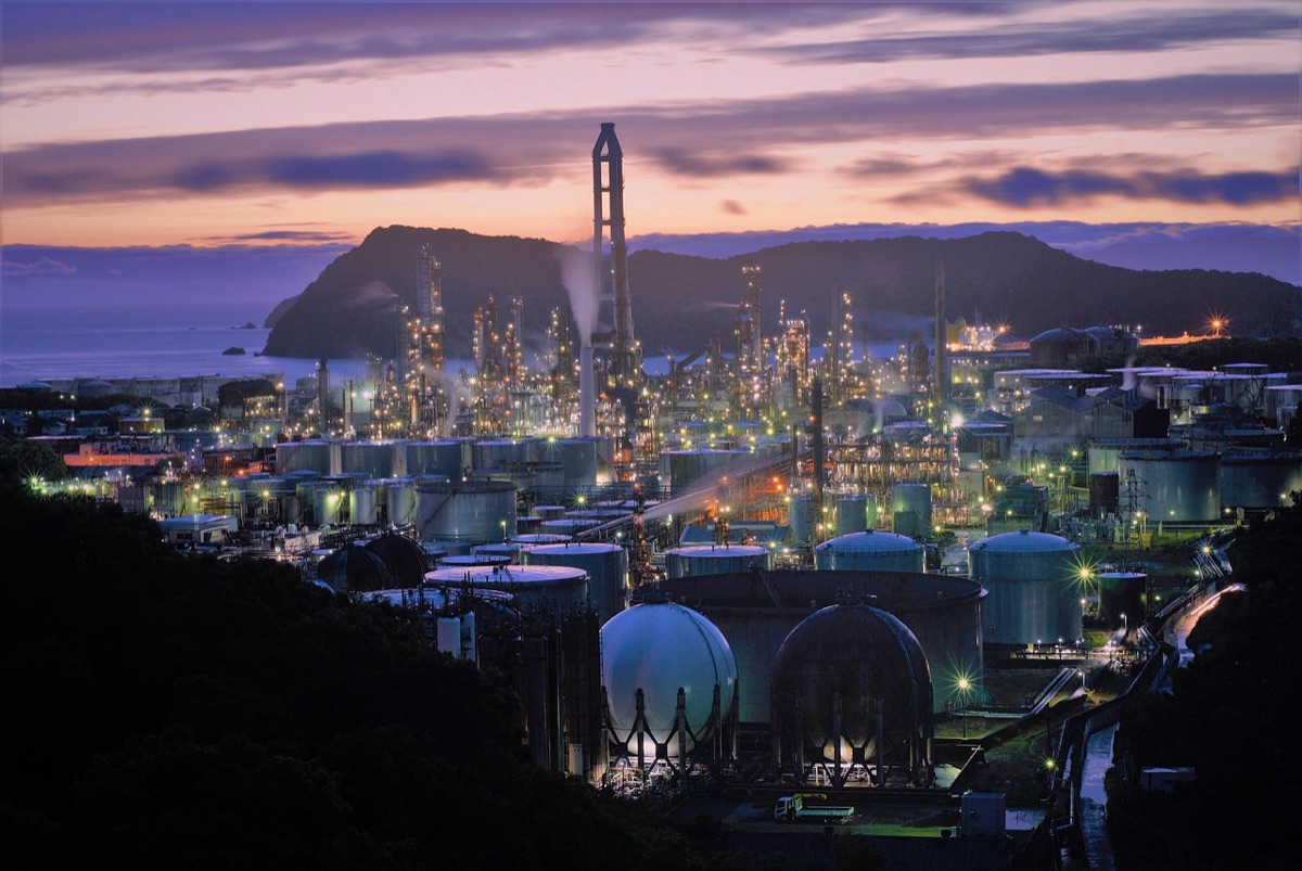Fabbrica di produzione delle batterie in Corea del Sud