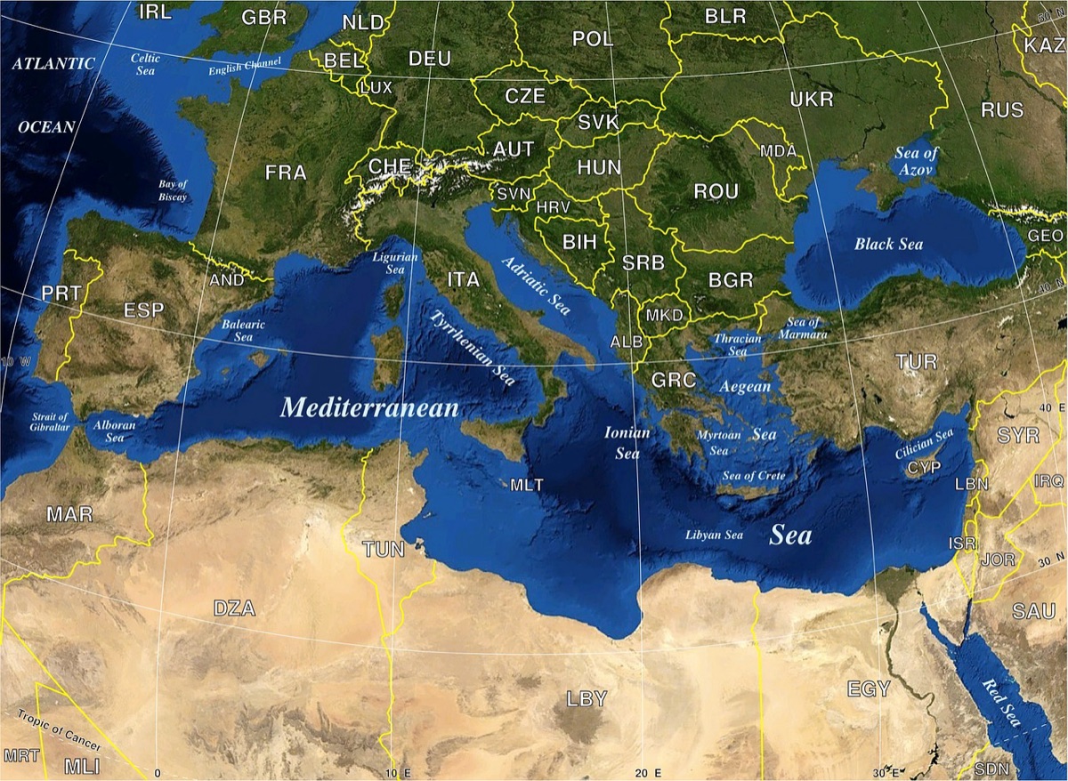 EU拡大地図にバルカン諸国がハイライトされている