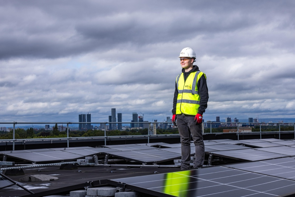 solar panel array