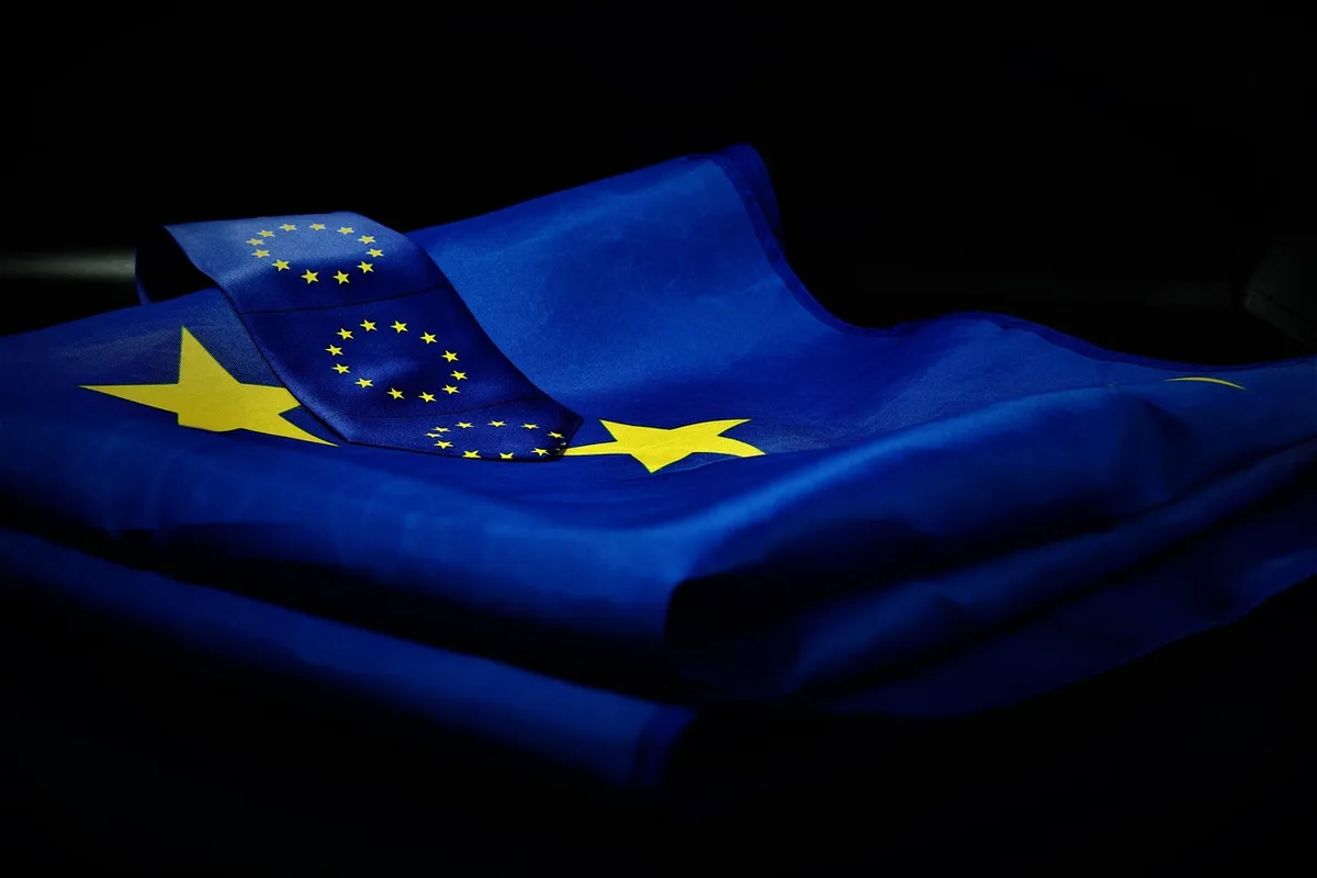 europe, europe day, european flag, necktie, banner, blue, stars, material, template, brussels, commission, eu commission, europe-friendly, eu commission, eu com